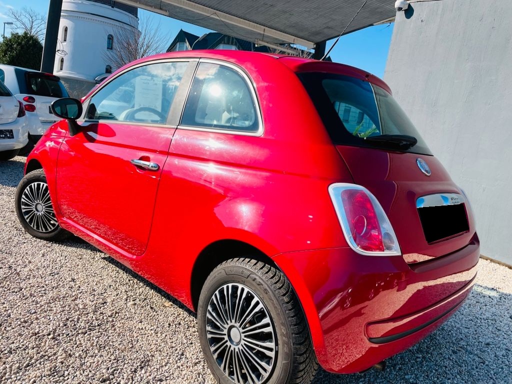 Sac Fiat 500 Rouge Et Crème – Dernière Pièce Shoulder Bag
